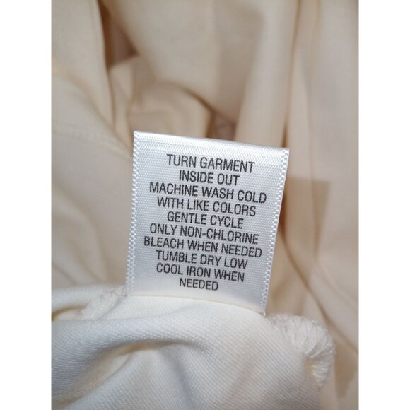 Studio Works - Petite Women's Lightweight Long Sleeve Top w/Bling Collar Size P - Picture 7 of 7